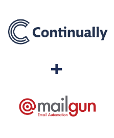 Integração de Continually e Mailgun