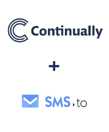 Integração de Continually e SMS.to