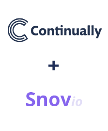 Integração de Continually e Snovio