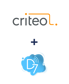 Integração de Criteo e D7 SMS