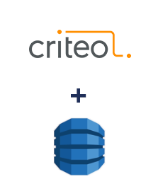 Integração de Criteo e Amazon DynamoDB