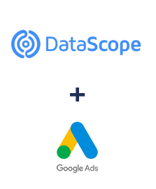 Integração de DataScope Forms e Google Ads
