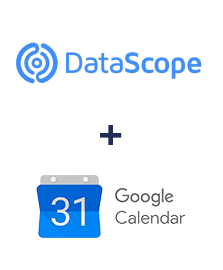 Integração de DataScope Forms e Google Calendar