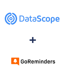 Integração de DataScope Forms e GoReminders
