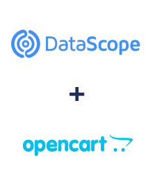 Integração de DataScope Forms e Opencart