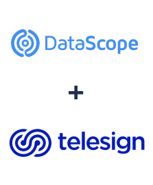 Integração de DataScope Forms e Telesign