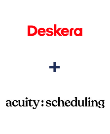 Integração de Deskera CRM e Acuity Scheduling