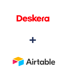 Integração de Deskera CRM e Airtable