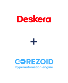 Integração de Deskera CRM e Corezoid