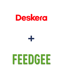 Integração de Deskera CRM e Feedgee