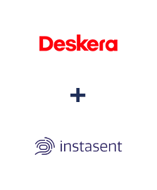 Integração de Deskera CRM e Instasent