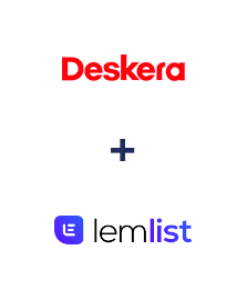 Integração de Deskera CRM e Lemlist