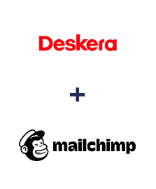 Integração de Deskera CRM e MailChimp