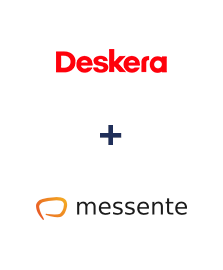 Integração de Deskera CRM e Messente