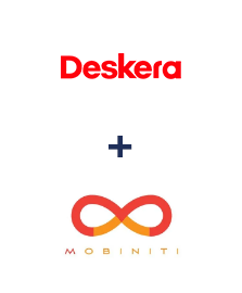 Integração de Deskera CRM e Mobiniti
