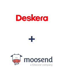 Integração de Deskera CRM e Moosend