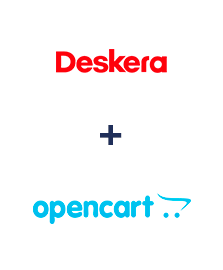 Integração de Deskera CRM e Opencart