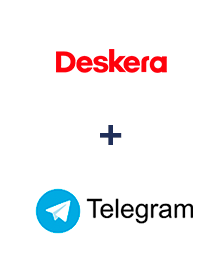 Integração de Deskera CRM e Telegram