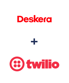 Integração de Deskera CRM e Twilio