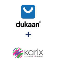 Integração de Dukaan e Karix