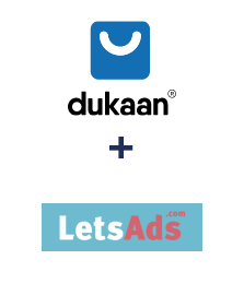 Integração de Dukaan e LetsAds