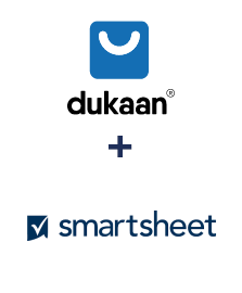 Integração de Dukaan e Smartsheet