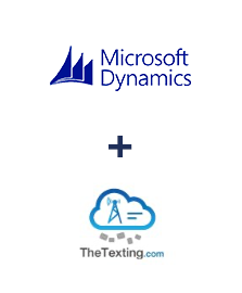 Integração de Microsoft Dynamics 365 e TheTexting