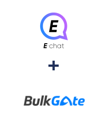 Integração de E-chat e BulkGate