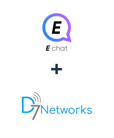 Integração de E-chat e D7 Networks
