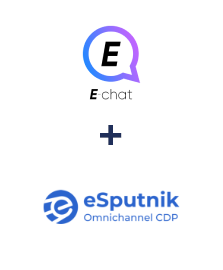 Integração de E-chat e eSputnik