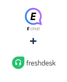 Integração de E-chat e Freshdesk