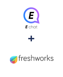 Integração de E-chat e Freshworks