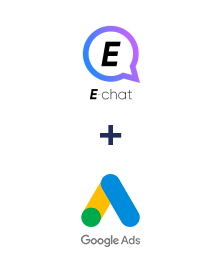Integração de E-chat e Google Ads