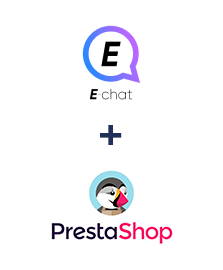 Integração de E-chat e PrestaShop