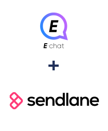 Integração de E-chat e Sendlane