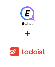 Integração de E-chat e Todoist
