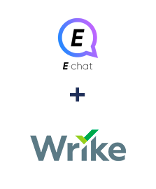 Integração de E-chat e Wrike