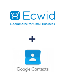 Integração de Ecwid e Google Contacts