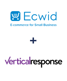 Integração de Ecwid e VerticalResponse