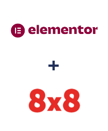 Integração de Elementor e 8x8
