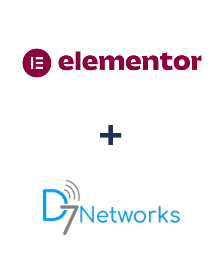 Integração de Elementor e D7 Networks
