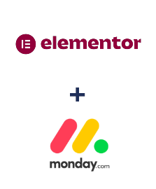 Integração de Elementor e Monday.com