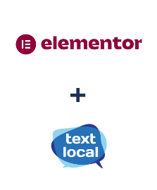 Integração de Elementor e Textlocal