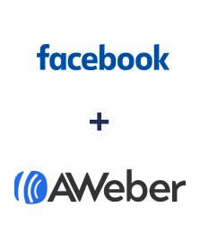 Integração de Facebook e AWeber