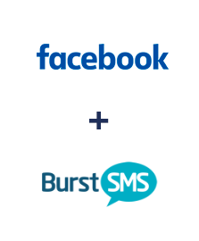 Integração de Facebook e Burst SMS