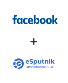 Integração de Facebook e eSputnik
