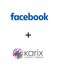 Integração de Facebook e Karix