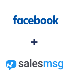 Integração de Facebook e Salesmsg