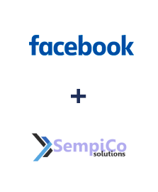 Integração de Facebook e Sempico Solutions