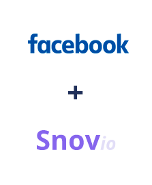 Integração de Facebook e Snovio